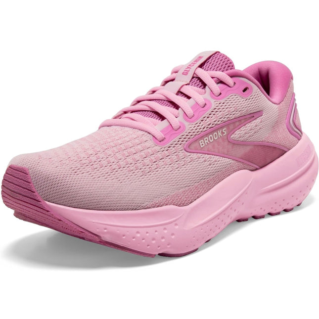 Brooks Women’s Glycerin 21 Running Shoe, Pink Lady/Fuchsia Pink, plush cushioning, new”