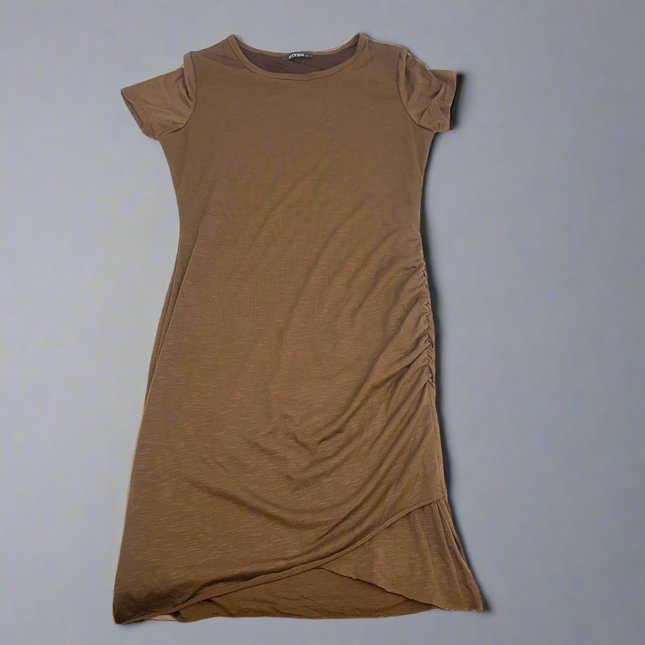 BTFBM Women’s Sleeveless Tank Dress, Light Brown, Used Looks New, Size S