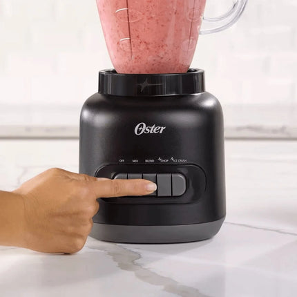 Oster 6-Cup 5-Speed 700-Watt Blender with Plastic Jar, Black - New