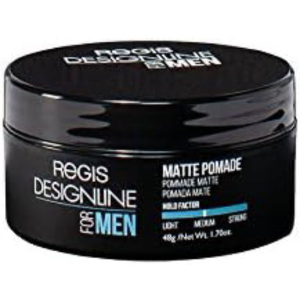 DESIGNLINE Matte Pomade, 1.7 oz, Regis Men’s Medium Hold Styling Aid, adds definition and texture”