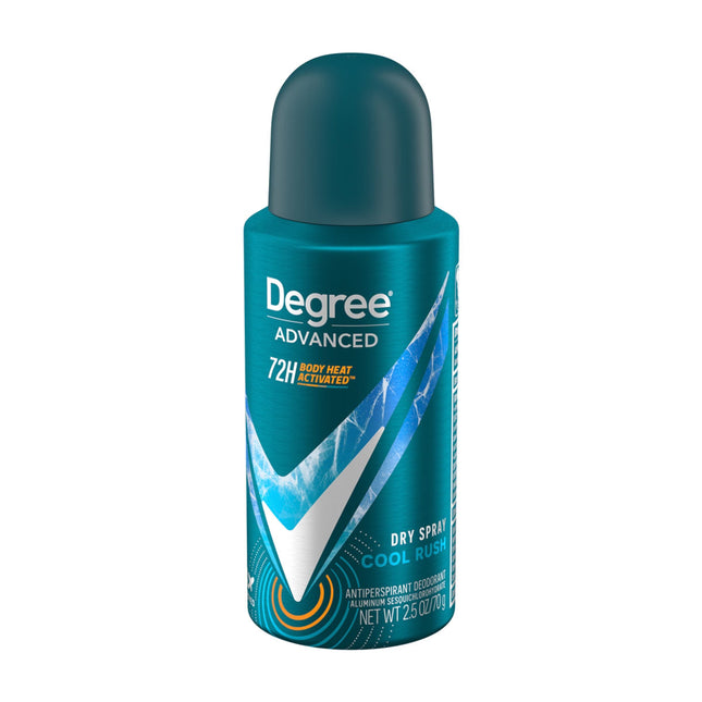 Degree Men Cool Rush Antiperspirant Deodorant Dry Spray, 2.5 oz