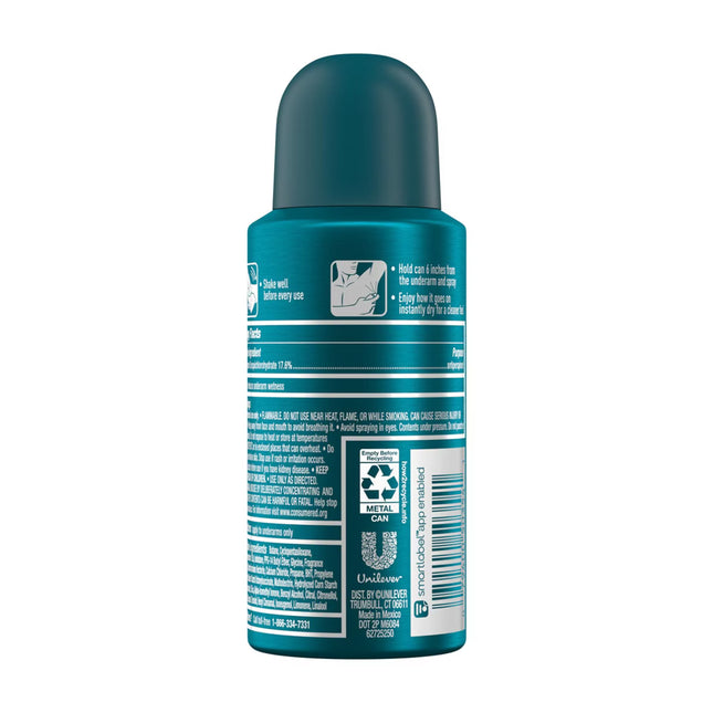 Degree Men Cool Rush Antiperspirant Deodorant Dry Spray, 2.5 oz