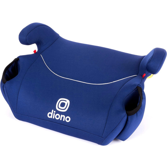 Diono Solana backless booster car seat, lightweight, machine washable, blue”