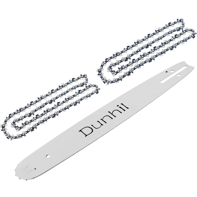 Chainsaw chain and bar 2 pack, 16-inch, Dunhil, fits Stihl models, open box new”