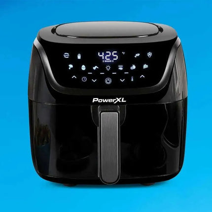 PowerXL 4-Quart Air Fryer with Vortex Pro LED Panel, 10 Presets - Black (Open Box with Imperfection)