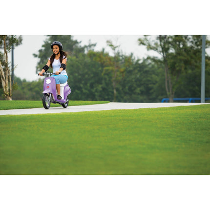 Razor Pocket Mod Purple Electric Scooter with Storage – New