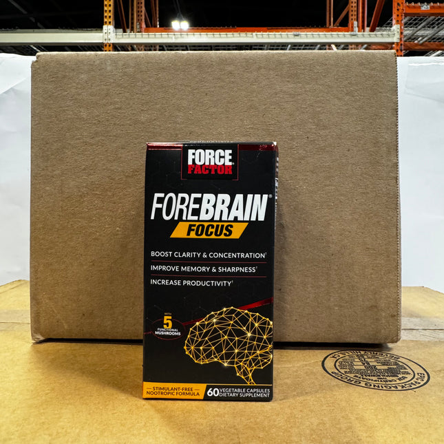 Force Factor Forebrain Focus 60 Capsules, cognitive enhancement supplement”