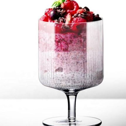 Glass Dessert Cup - Set of 4 - Tea + Linen