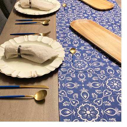Granada Table Runner - Tea + Linen