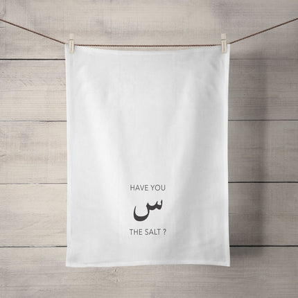 Have You Seen the Salt Tea Towel - Tea + Linen