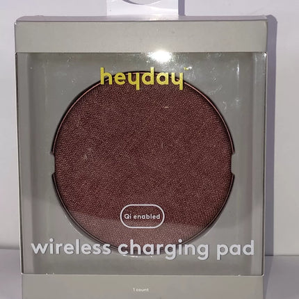heyday™ Qi Wireless 10W Charging Pad - Autumn Red (Open Box)