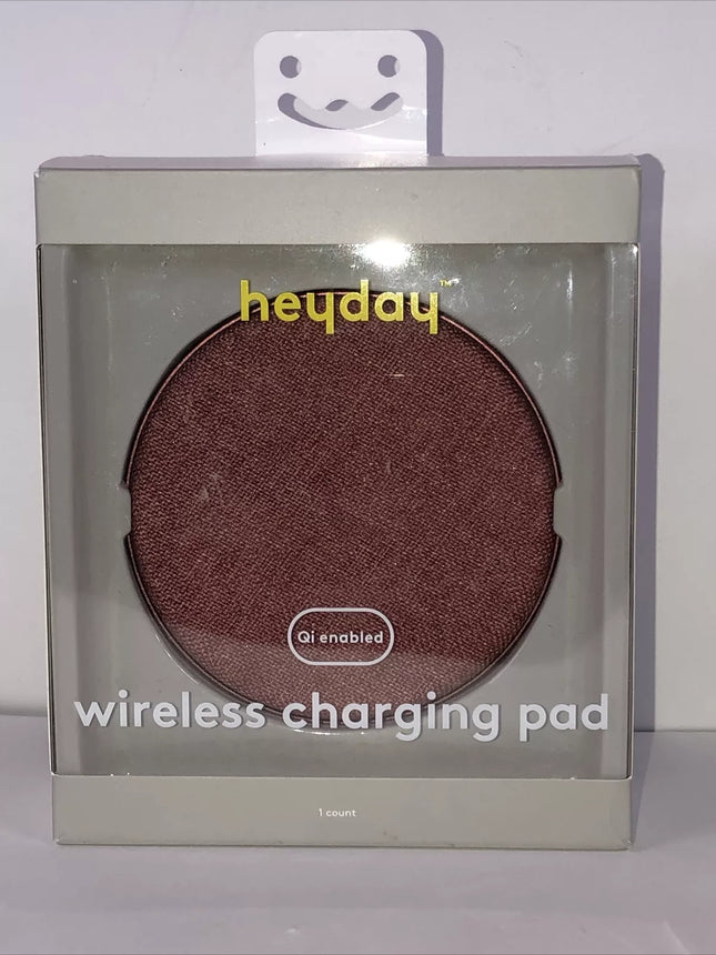 heyday™ Qi Wireless 10W Charging Pad - Autumn Red (Open Box)