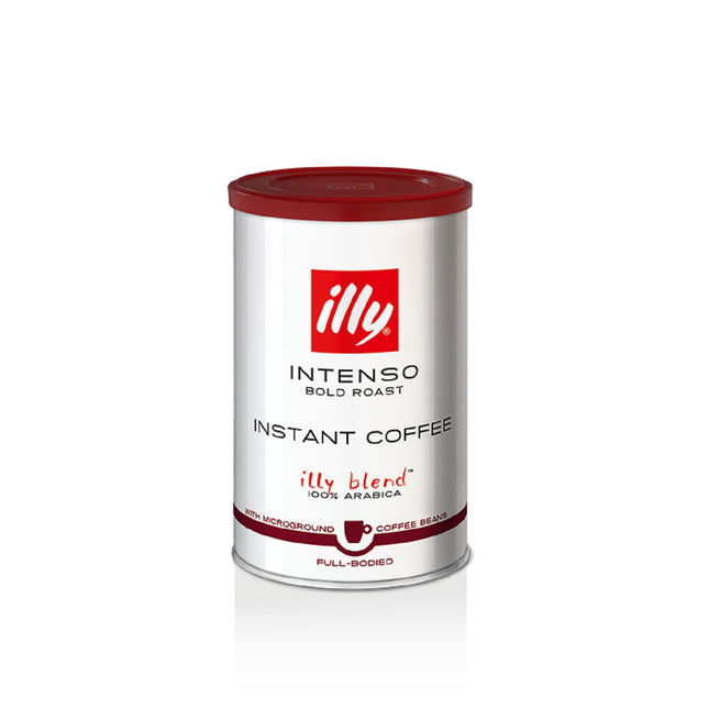  illy Instant Coffee - 100% Arabica Intenso Dark Roast, 3.3oz