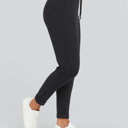 Spanx Women's AirEssentials Black Tapered Pant, New, Size L