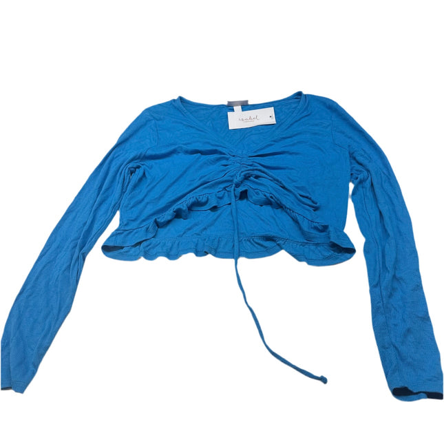 Isabel Maternity Long Sleeve Drawstring Crop Top by Ingrid + Isabel, new with tags, size [Specify Size].
