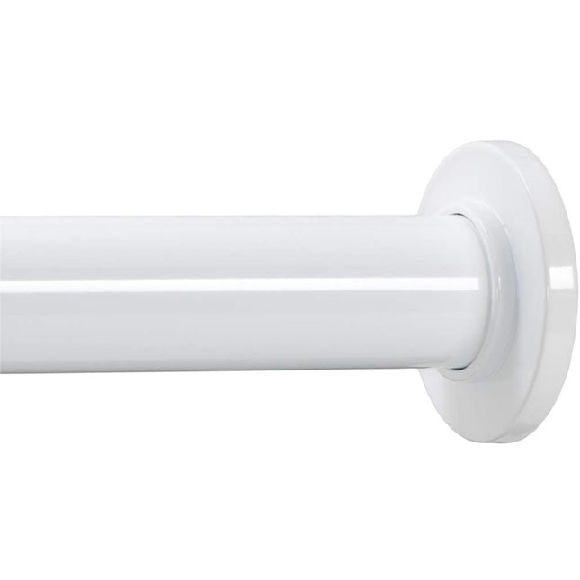 Ivilon Tension Curtain Rod - Spring Tension Rod for Windows or Shower, 24 to 36 Inch, White - Open Box