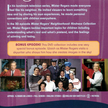 Mister Rogers' Neighborhood: Kindness Collection (DVD) - PBS Kids & Family - New