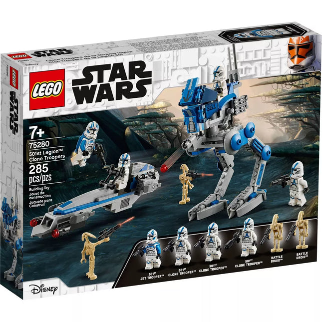 LEGO Star Wars 501st Legion Clone Troopers Building Kit Damaged Box 75280 New