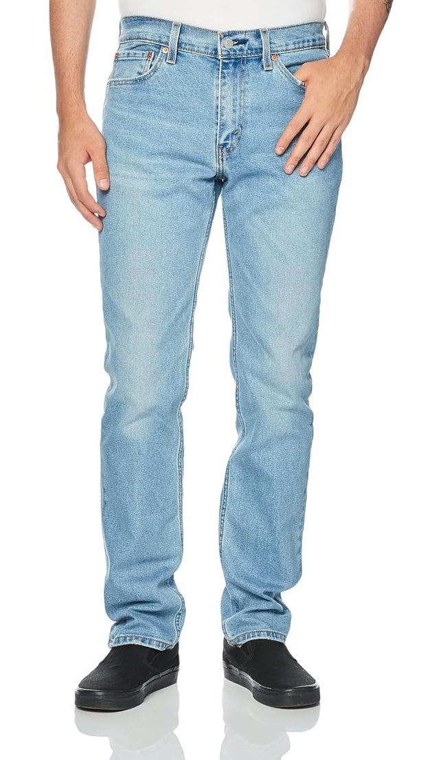 Levi’s Men’s 511 Slim Fit Jeans in Kota Kupang, stretch fabric, light blue wash, available in various sizes”