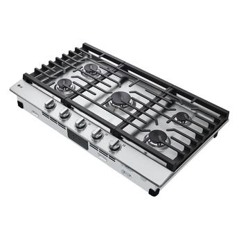 LG 36" Gas Cooktop 5 Burners EasyClean Stainless Steel Open Box