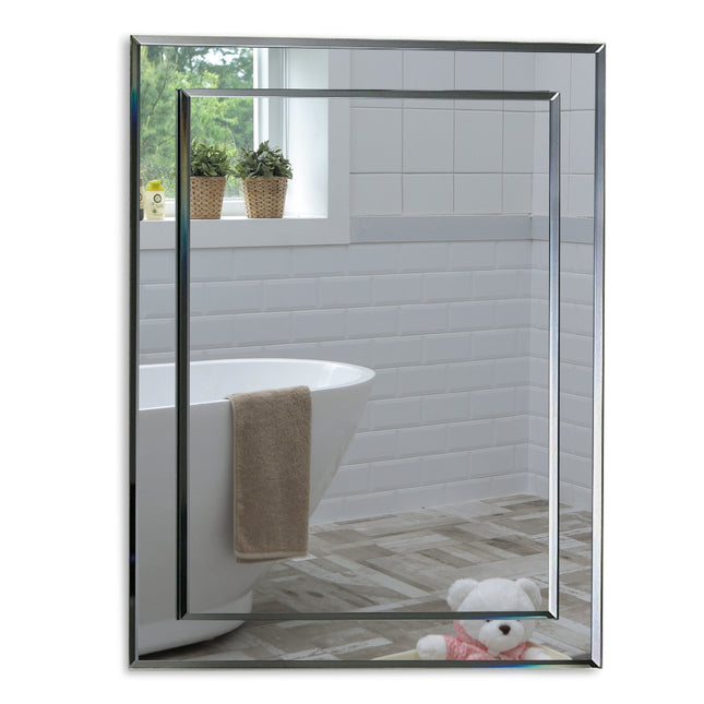 MOOD LYNNE RECT/NGULAR WALL PLAIN
BATHROOM MIRROR SIZE-50HX40WCM