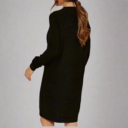 Noisy May Women's Black Sweater Dress, New, Size M