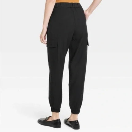 Women's Straight High Rise Ankle Length Jogger Pants - A New Day™, New With Imperfections, Stretch, Size, 2,6