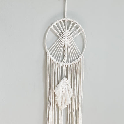 Macrame Wall Hanging - Tea + Linen