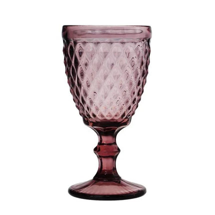 Mira Glass Water Goblet - Tea + Linen