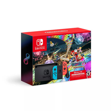 Nintendo Switch™ Mario Kart™ 8 Deluxe Bundle Full Game Download + 3 Mo. Nintendo Switch Online Membership New