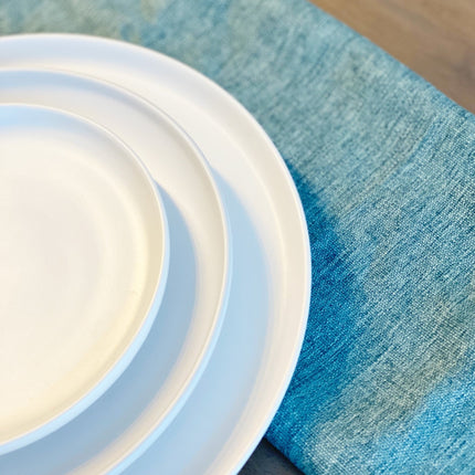Nordic 10" Dinner Plate - Set of 6 - Tea + Linen