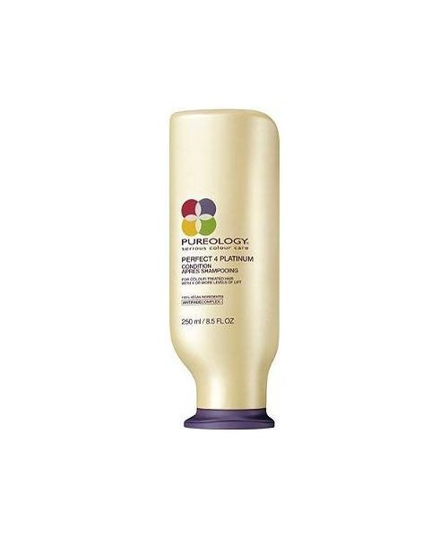 Pureology 4 Platinum Strengthening & Toning Conditioner for Blonde Hair 8.5 oz - New