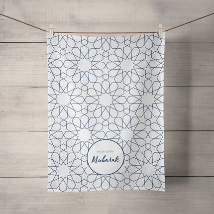 Ramadan Mubarak Tea Towel - Tea + Linen