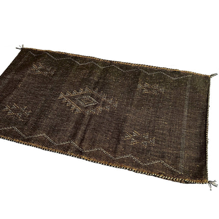 Rectangle Cactus Silk Pillow Cover - Brown - Tea + Linen
