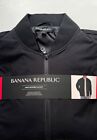 Banana Republic Men’s Bomber Jacket Black New Size L