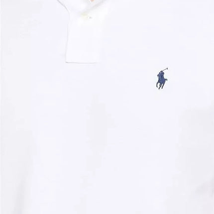 Polo Ralph Lauren Men's Custom Slim-Fit Mesh Polo Shirt, White, Size XL, New