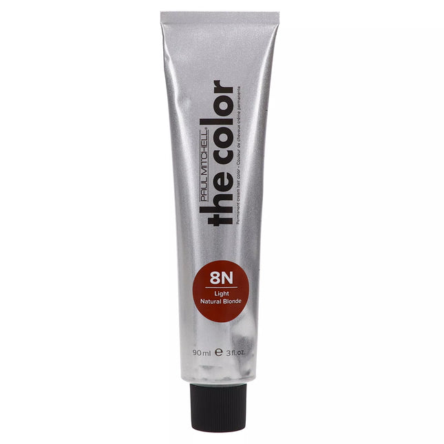 Paul Mitchell The Color 8N Light Natural Blonde Permanent Cream Hair Color | 2 Pack | 3 oz