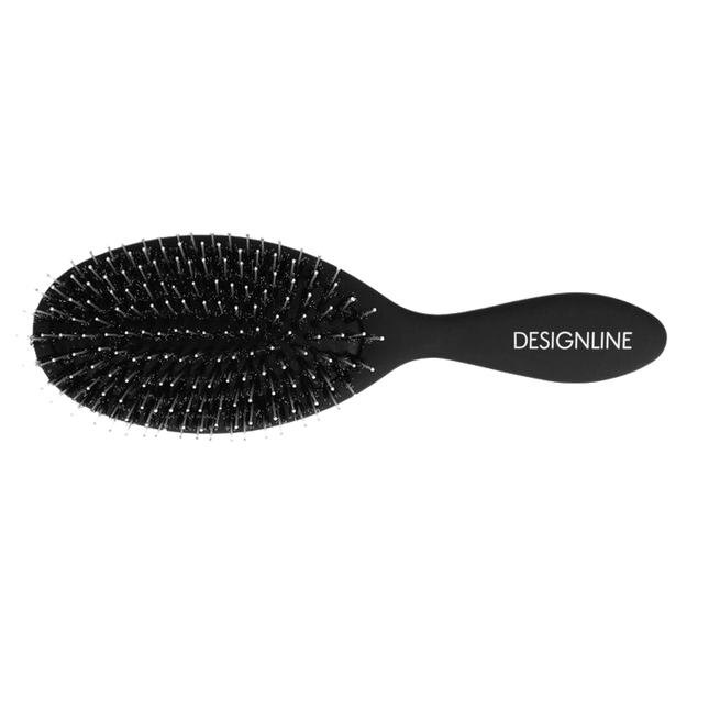 Oval Sculpting Brush – 2 Pack | Regis DESIGNLINE | Nylon and Boar Bristle Brush for Detangling and Styling Wet or Dry Hair