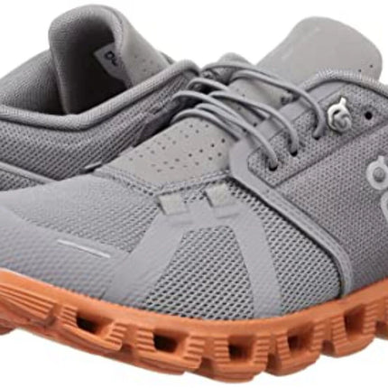 On Cloud 5 Men’s Sneakers Zinc/Canyon Size 7.5 New