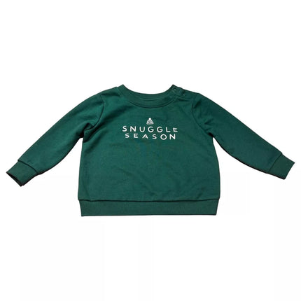 Baby 'Snuggle Season' Graphic Sweatshirt - Cat & Jack™, Green, New, Size- 6-9M