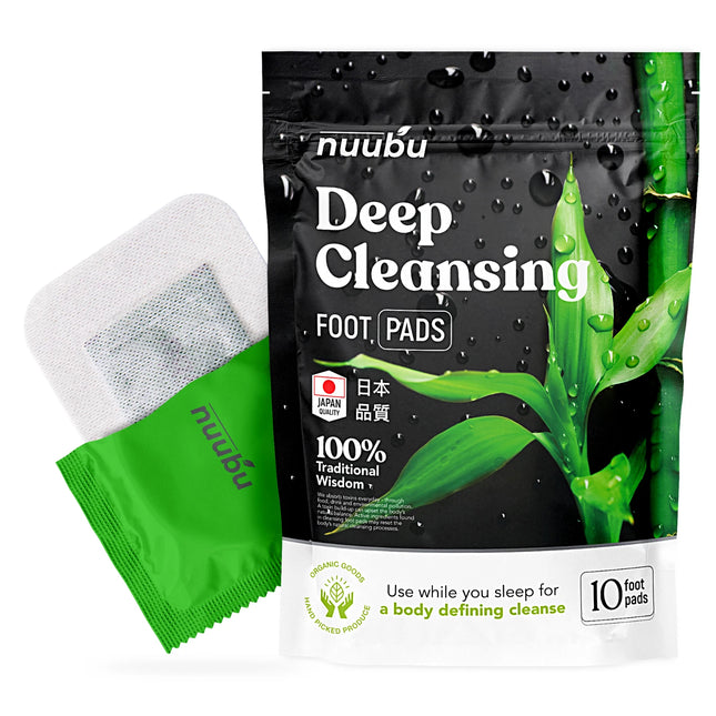 NUUBU Premium Detox Foot Pads to Remove Toxins Deep Cleansing | 10 patches