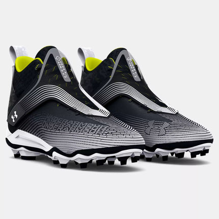 Under Armour UA5085-10 Men's Football Shoes – Black/White – Size 10 – New