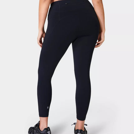 Sweaty Betty Women's Power 7/8 Workout Leggings, Black, New with Minor Imperfection, Size 8