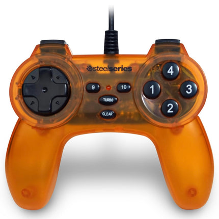  SteelSeries 1G Game Controller, orange, PC and Mac compatible, ergonomic design”
