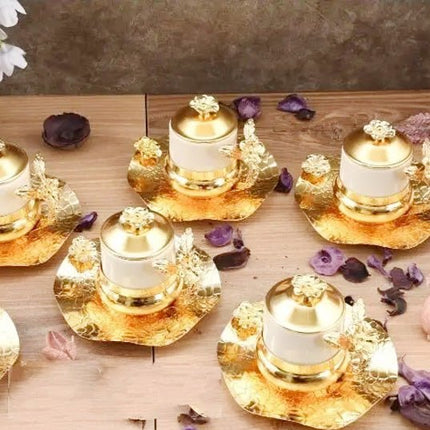 Taj Coffee Cups - Set of 6 - Tea + Linen
