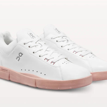 ON The Roger Advantage Sneakers White/Woodrose Size 9 Women’s New without Box