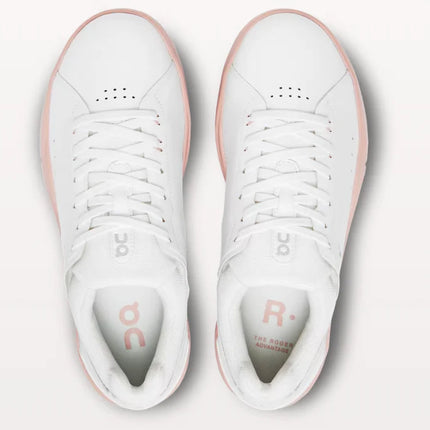 ON The Roger Advantage Sneakers White/Woodrose Size 9 Women’s New without Box