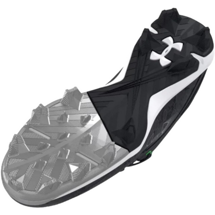Under Armour Harper 8 RM Boys' Mid Baseball Cleats - Junior, Size 1.5Y, New