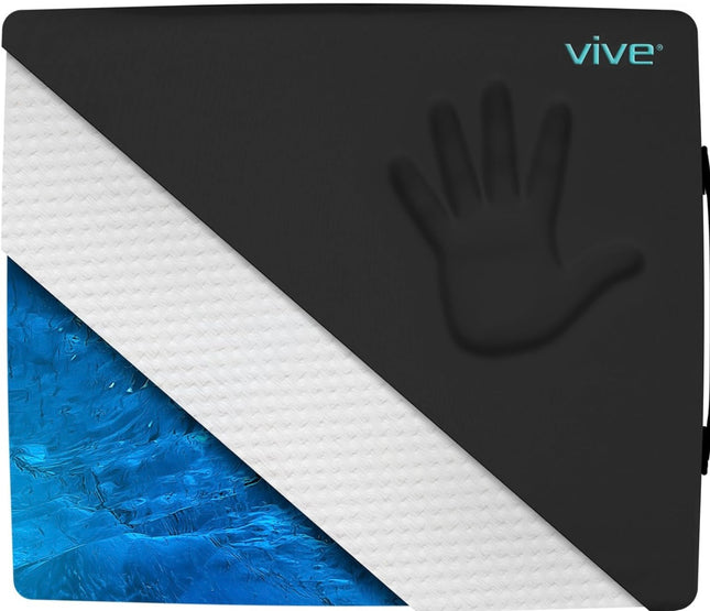 Vive Wheelchair Cushion, gel seat pad, orthopedic back support, sciatica relief, waterproof cover”