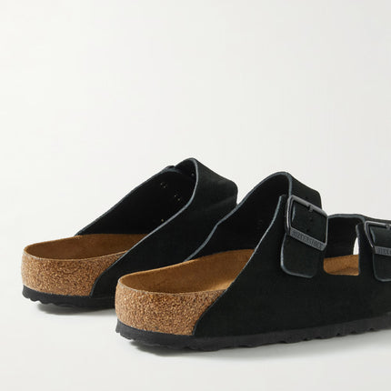 Birkenstock Women’s Arizona Suede Sandals Mocha Size 10 New Without Box